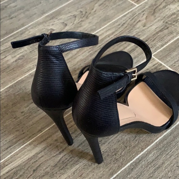 Aldo 4” Black Strap heels - Picture 3 of 4